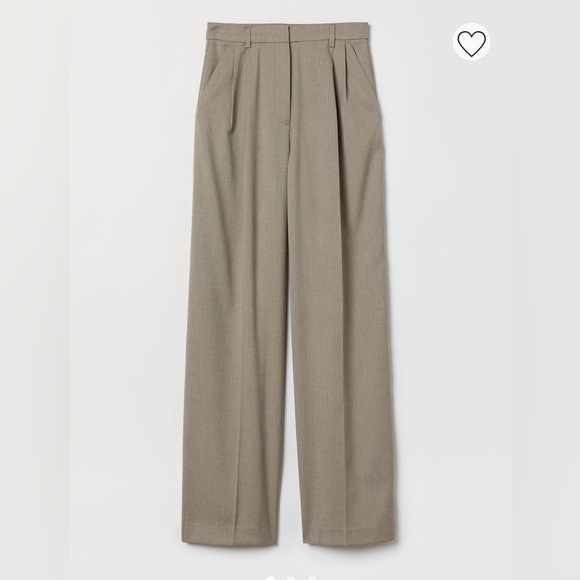 High waist work pant - size 4 in beige - H&M - Picture 1 of 8